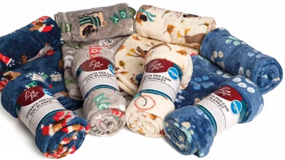 Picture of Leopet Premium Fleece Dog Blanket, Soft and Warm